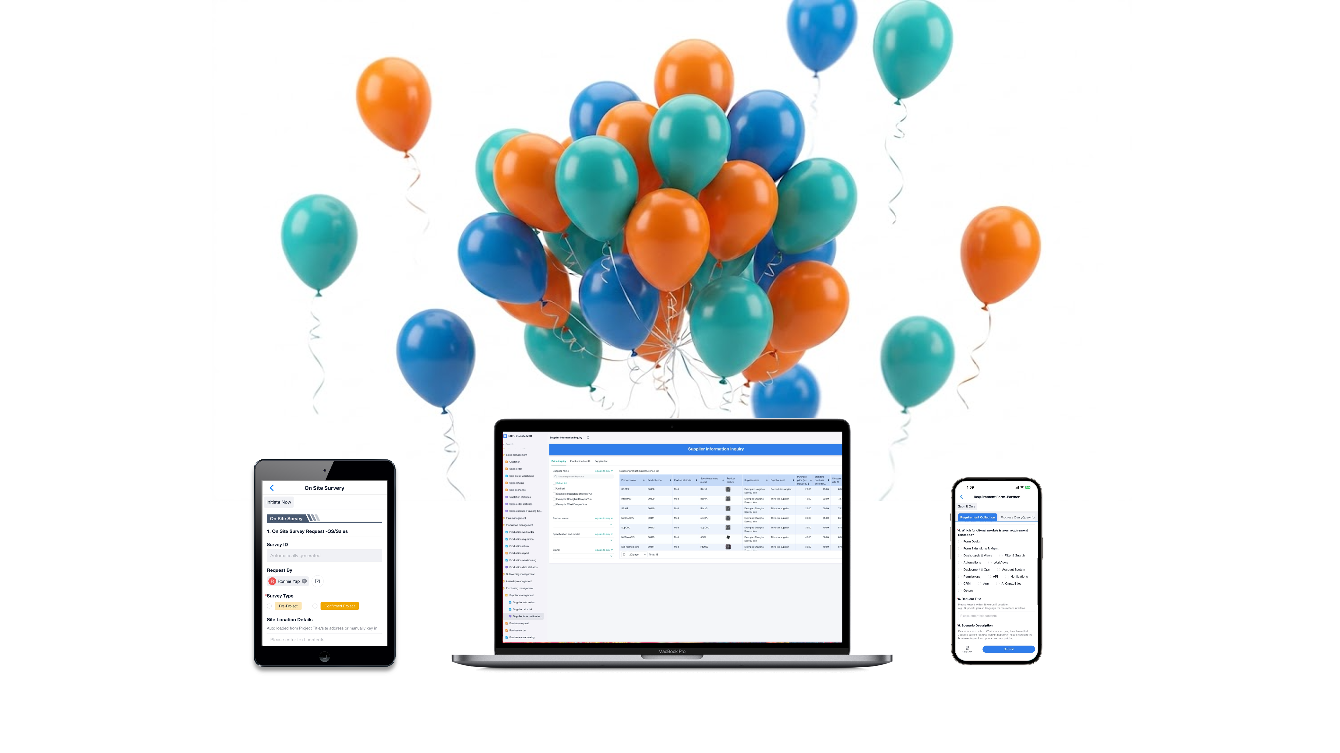 Cloud-based access from anywhere in Jodoo